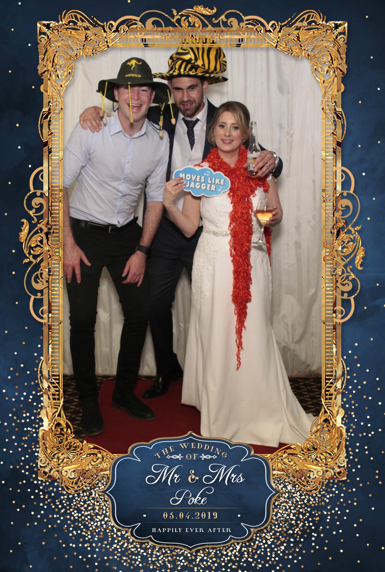 Mr & Mrs Poke | View more photos from the event at gallery.myphotoboothexperience.co.uk/u/MyPhotoBoothExperienceLtd/Mr-Mrs-Poke